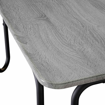 Tavolino da salotto Sonoma grigio 100 x 100 x 45 cm | homemem39