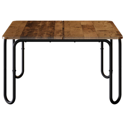 Tavolino da salotto Legno antico 100 x 100 x 45 cm | homemem39