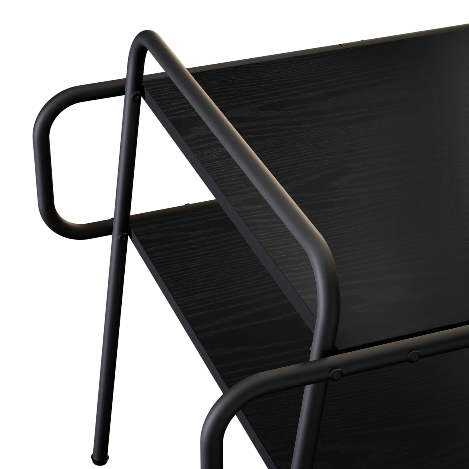 Tavolino da salotto Rovere Nero 70 x 50 x 51 cm | homemem39