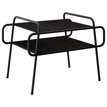 Tavolino da salotto Rovere Nero 70 x 50 x 51 cm | homemem39