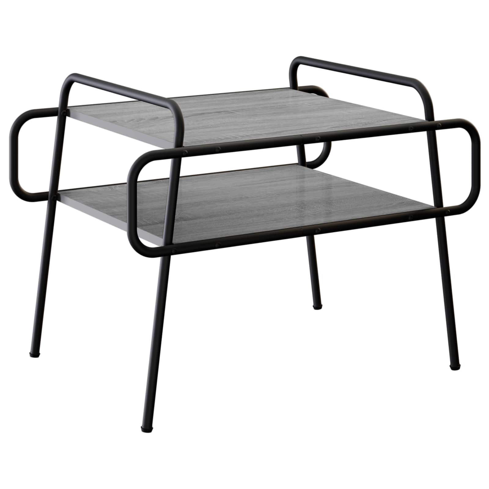 Tavolino da salotto Sonoma grigio 70 x 50 x 51 cm | homemem39