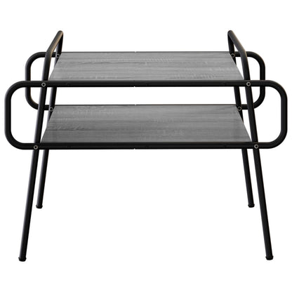 Tavolino da salotto Sonoma grigio 70 x 50 x 51 cm | homemem39