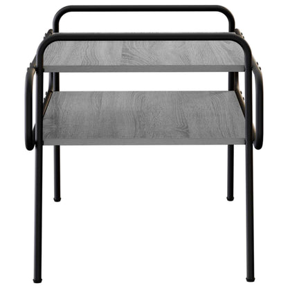 Tavolino da salotto Sonoma grigio 70 x 50 x 51 cm | homemem39