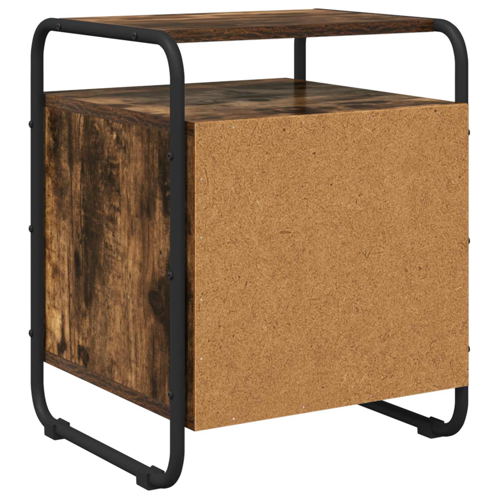 Armadio da Notte Rovere Fumo Legno ingegnerizzato | homemem39