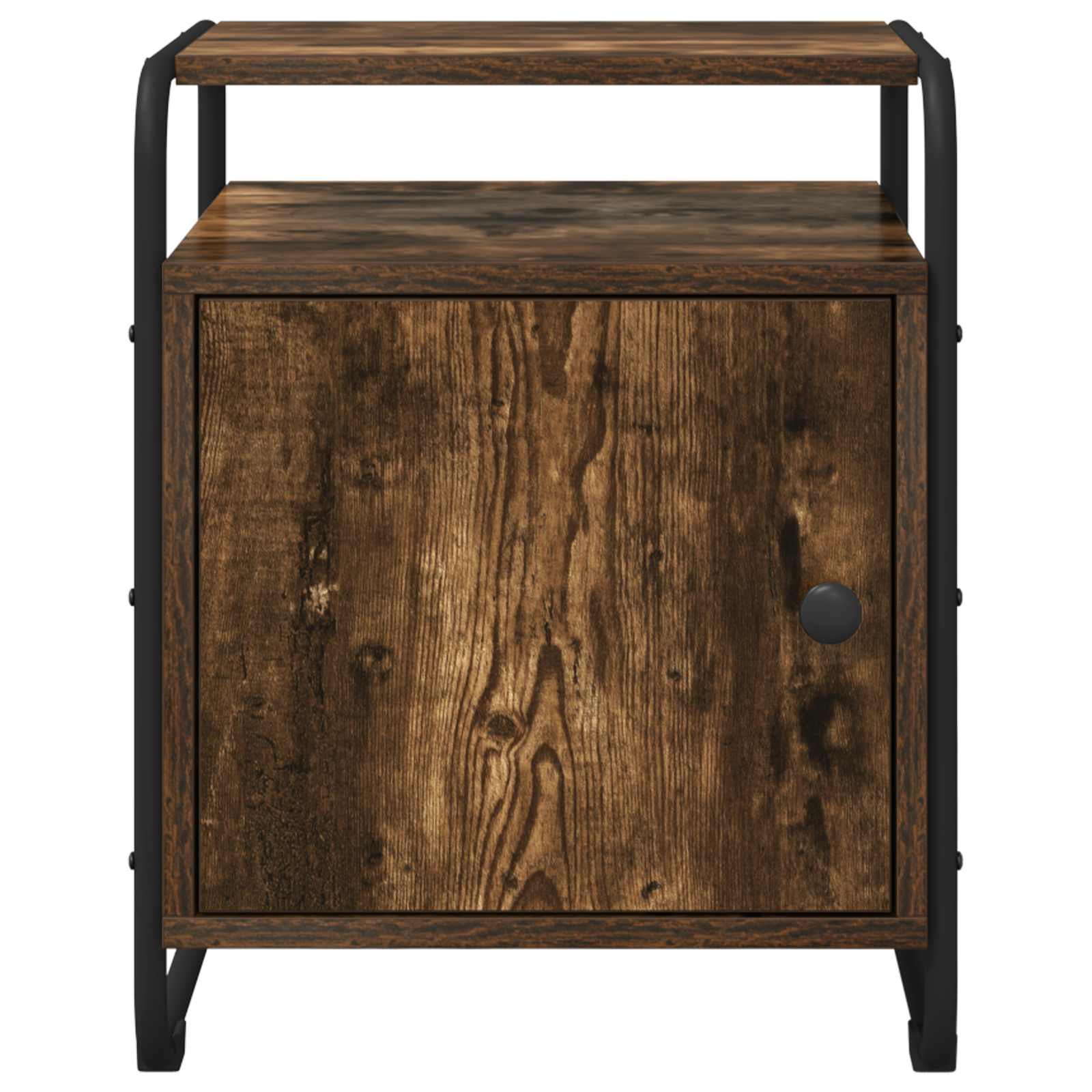 Armadio da Notte Rovere Fumo Legno ingegnerizzato | homemem39