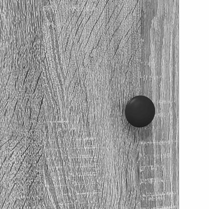 Armadio da Notte Sonoma grigio Legno ingegnerizzato
