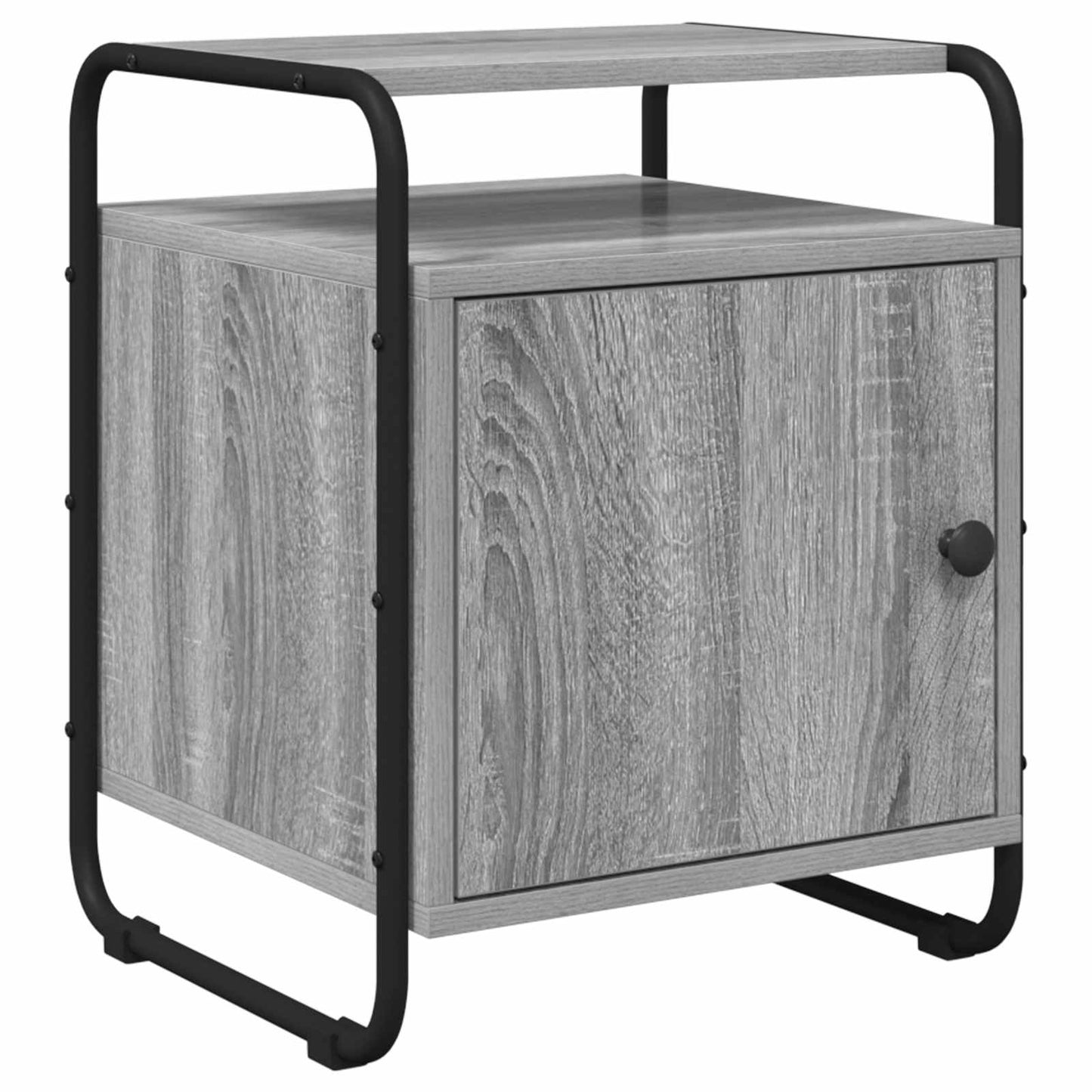 Armadio da Notte 2 pz Sonoma grigio Legno ingegnerizzato | homemem39
