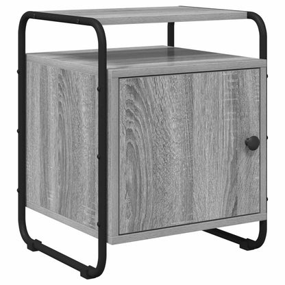 Armadio da Notte 2 pz Sonoma grigio Legno ingegnerizzato | homemem39