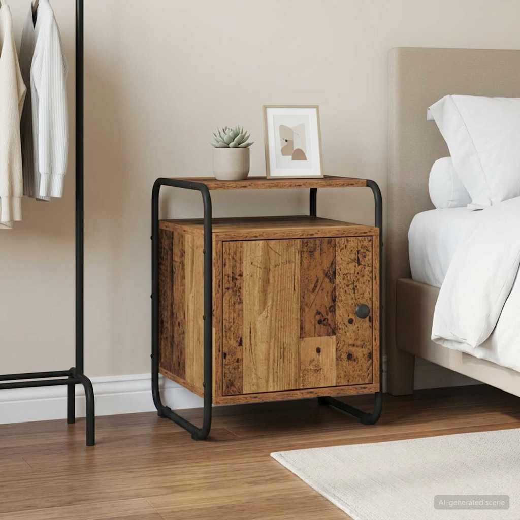 Armadio da Notte Legno antico Legno ingegnerizzato