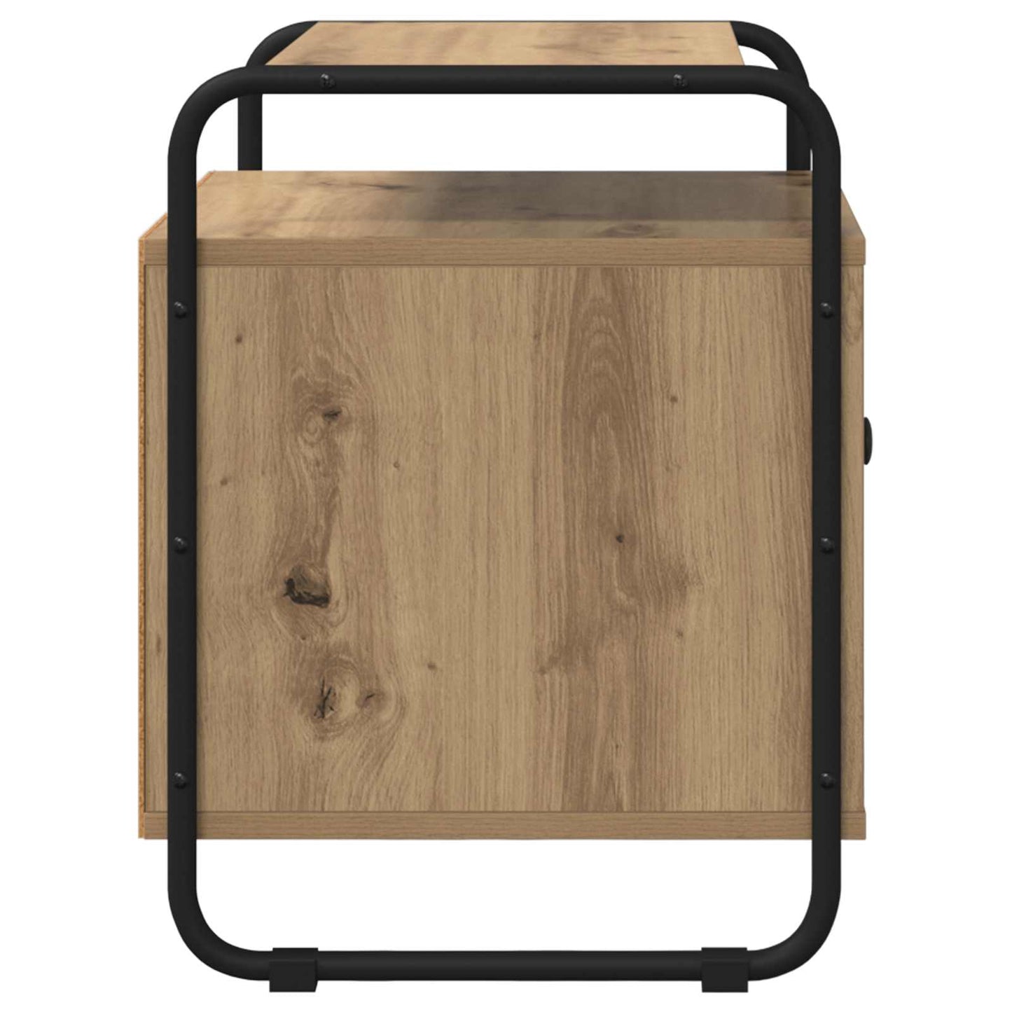 Armadio da Notte Rovere Artigianale Legno ingegnerizzato | homemem39