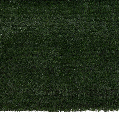 Recinzione Artificiale Verde Scuro 1 x 3 m PVC e Acciaio | homemem39