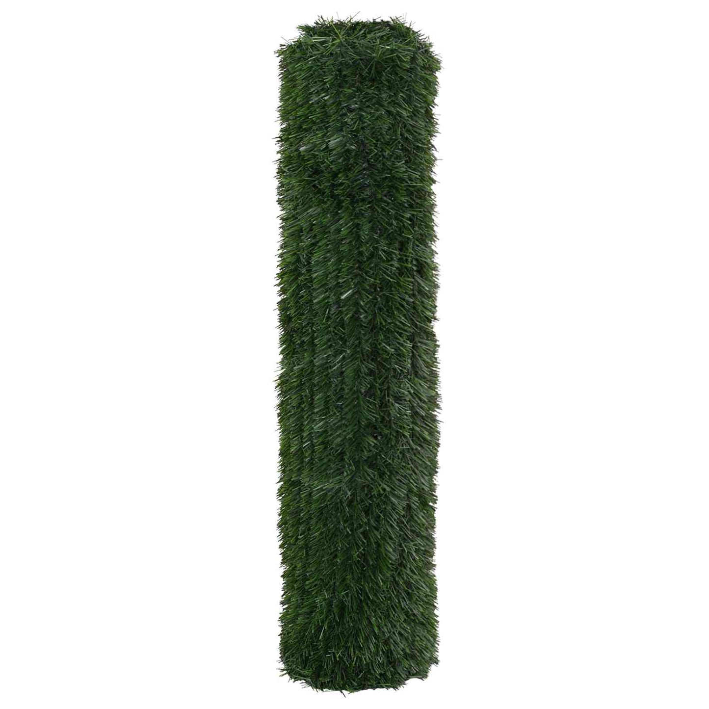 Recinzione Artificiale Verde Scuro 1,5 x 5 m PVC e Acciaio | homemem39