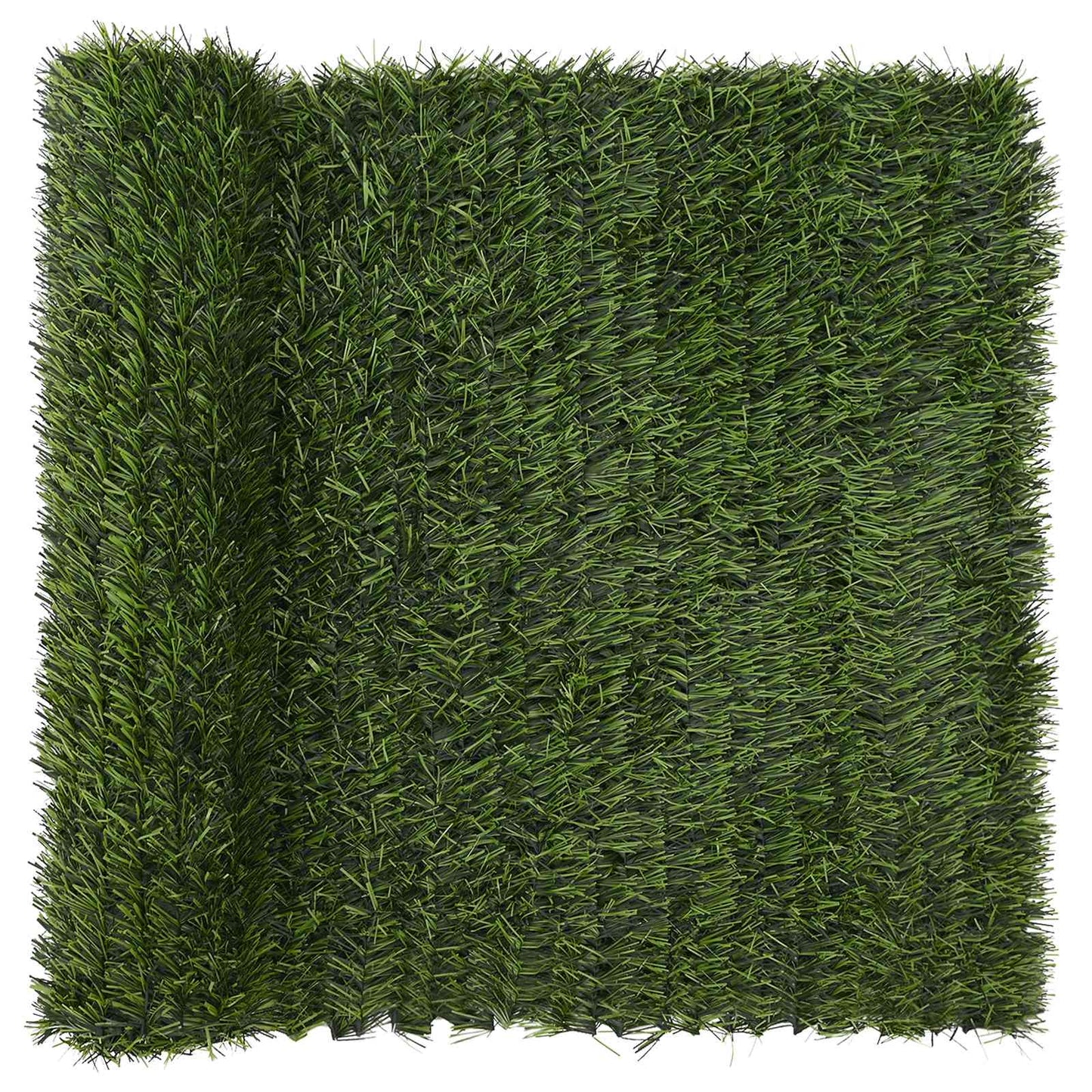 Recinzione Artificiale Verde chiaro 1 x 6 m PVC e Acciaio | homemem39