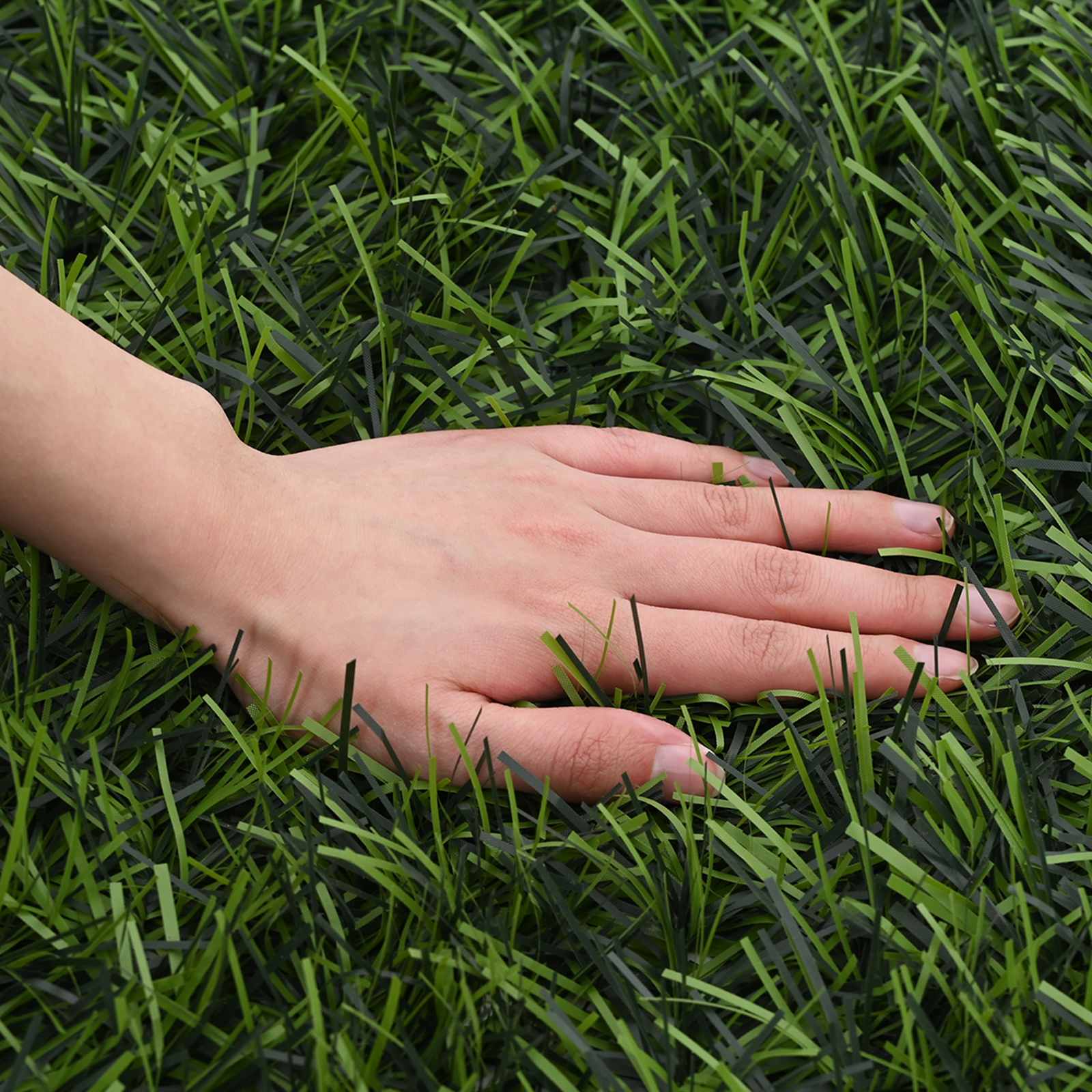 Recinzione Artificiale Verde chiaro 1,5 x 4 m PVC e Acciaio | homemem39