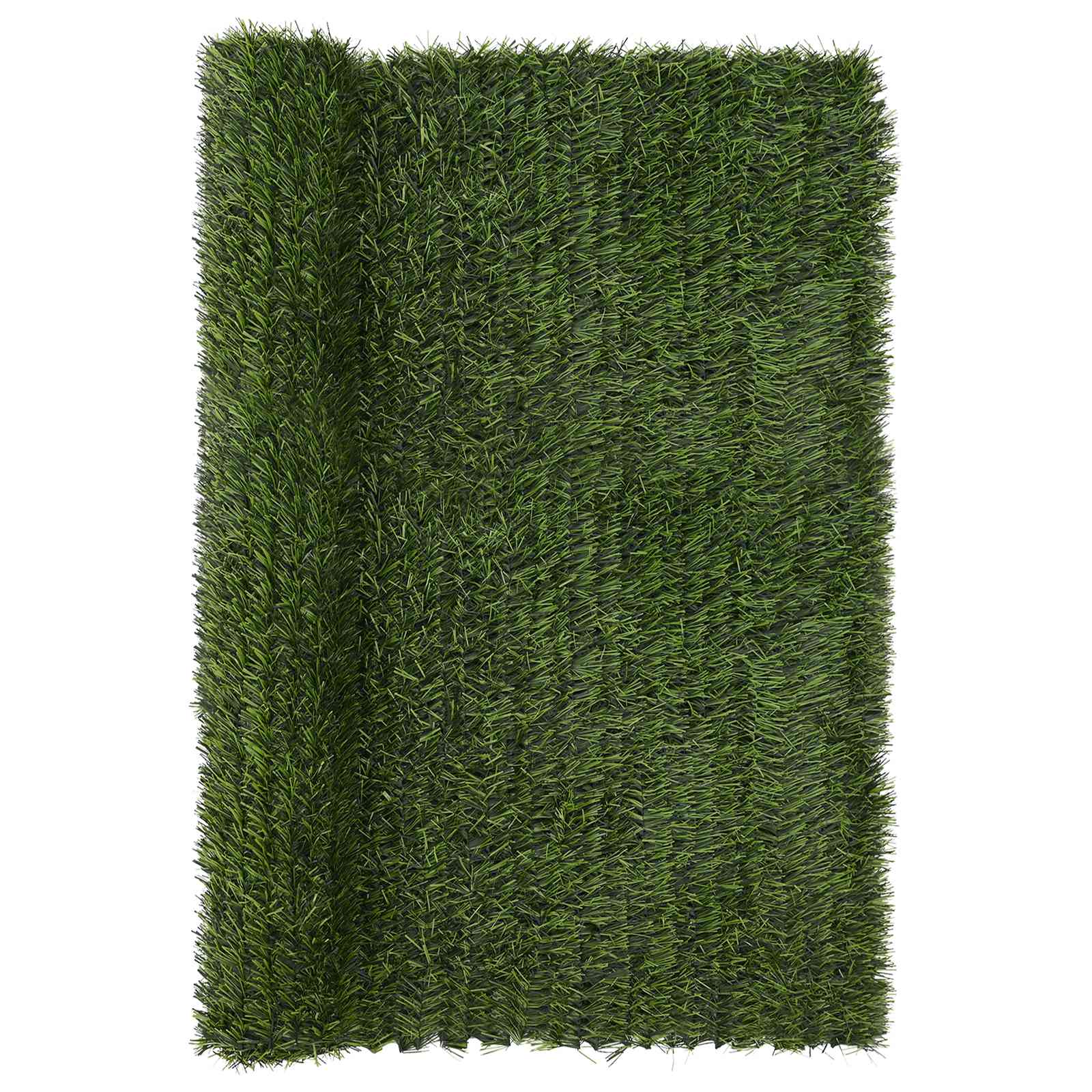 Recinzione Artificiale Verde chiaro 1,5 x 4 m PVC e Acciaio | homemem39