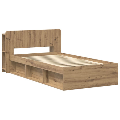Telaio del letto con storage Rovere Artigianale 75 x 190 cm | homemem39