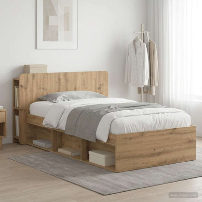 Telaio del letto con storage Rovere Artigianale 90 x 200 cm | homemem39