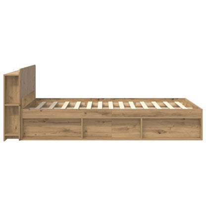 Telaio del letto con storage Rovere Artigianale 120 x 190 cm | homemem39