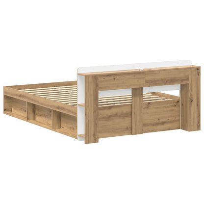 Telaio del letto con storage Rovere Artigianale 140 x 190 cm | homemem39