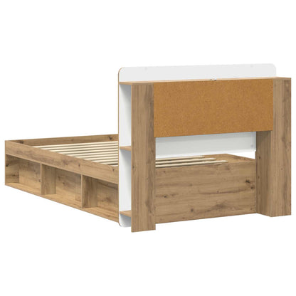 Telaio del letto con storage Rovere Artigianale 90 x 190 cm | homemem39