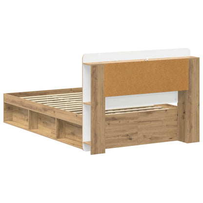 Telaio del letto con storage Rovere Artigianale 120 x 200 cm | homemem39