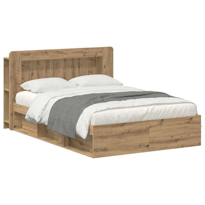 Telaio del letto con storage Rovere Artigianale 140 x 190 cm | homemem39