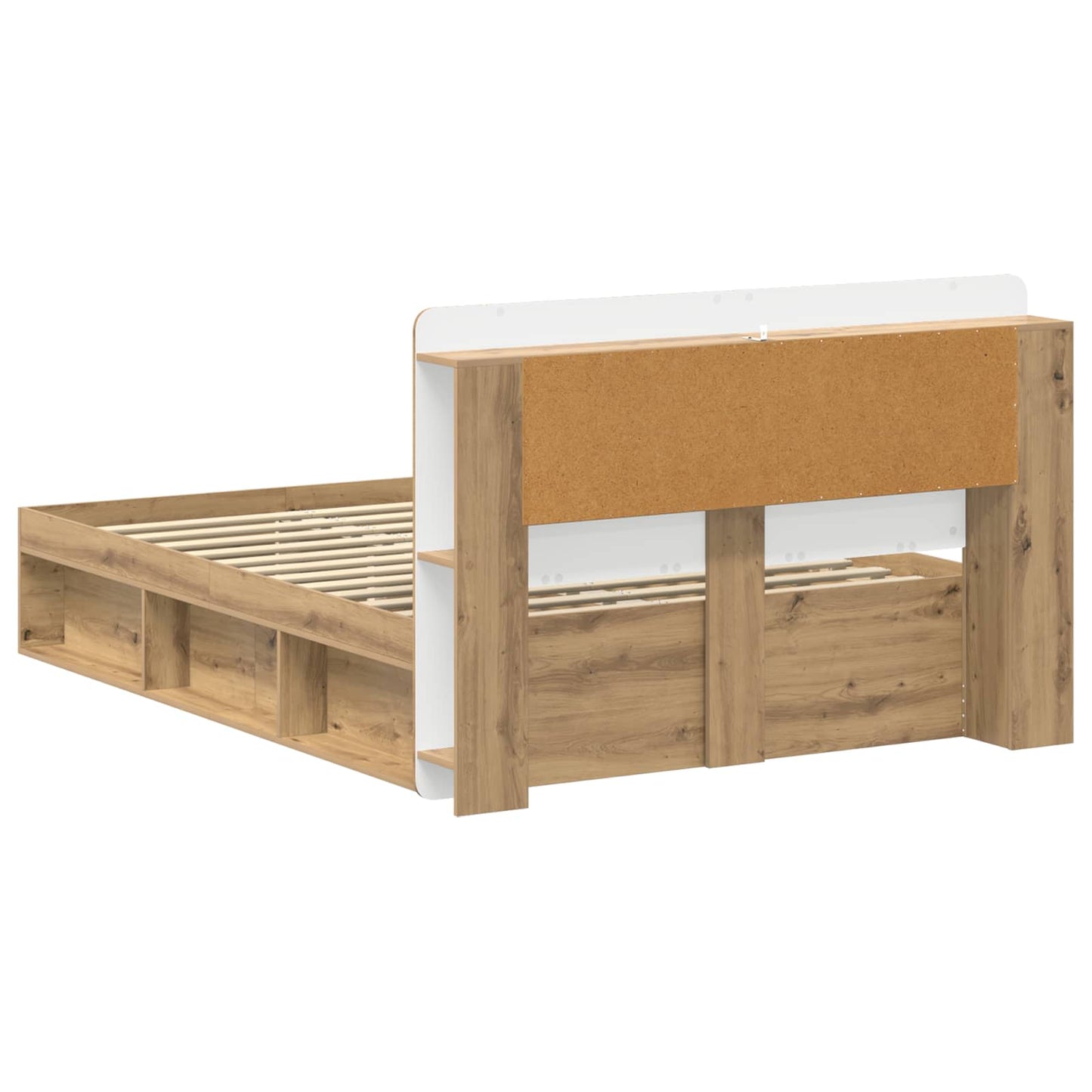 Telaio del letto con storage Rovere Artigianale 140 x 190 cm | homemem39