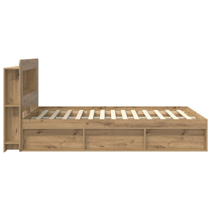 Telaio del letto con storage Rovere Artigianale 140 x 190 cm | homemem39