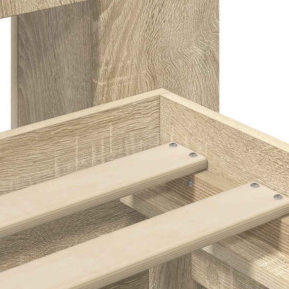 Telaio del letto con storage Rovere Sonoma 90 x 190 cm | homemem39