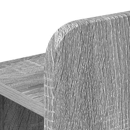 Telaio del letto con storage Sonoma grigio 200 x 200 cm