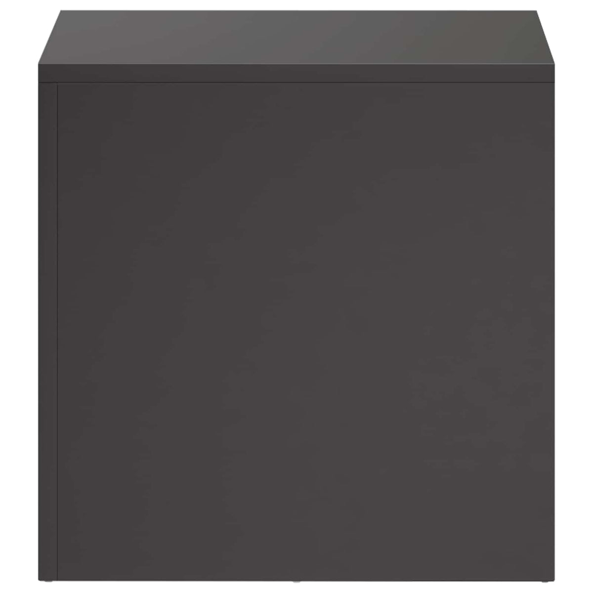 Supporto per piante Nero 40 x 40 x 40 cm Acciaio | homemem39