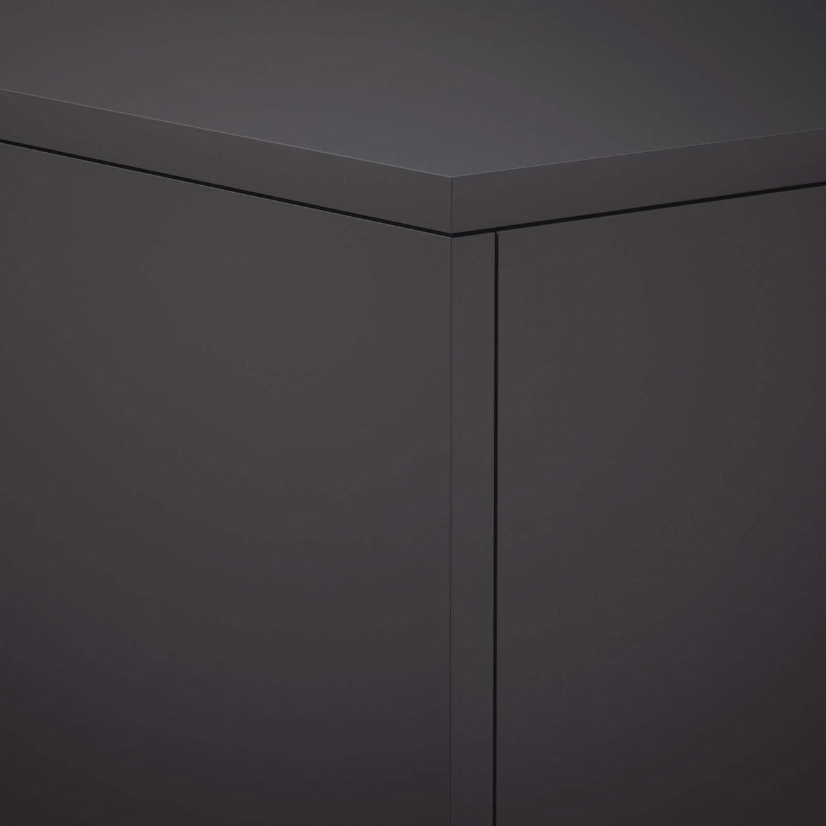 Supporto per piante 2 pcs Nero 40 x 40 x 40 cm Acciaio