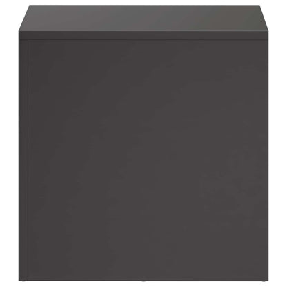 Supporto per piante 2 pcs Nero 40 x 40 x 40 cm Acciaio