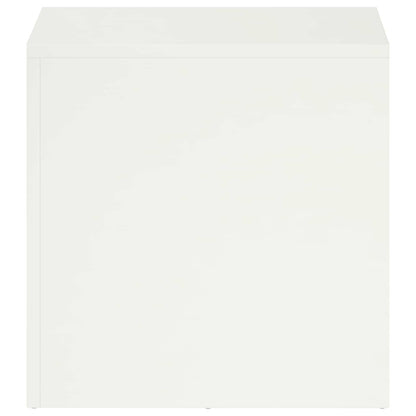 Supporto per piante Bianco 40 x 40 x 40 cm Acciaio | homemem39