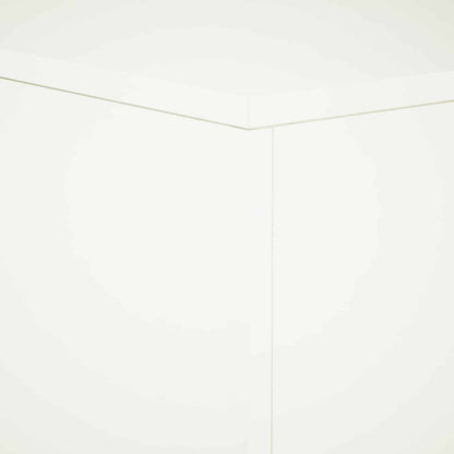 Supporto per piante 2 pcs Bianco 40 x 40 x 40 cm Acciaio | homemem39