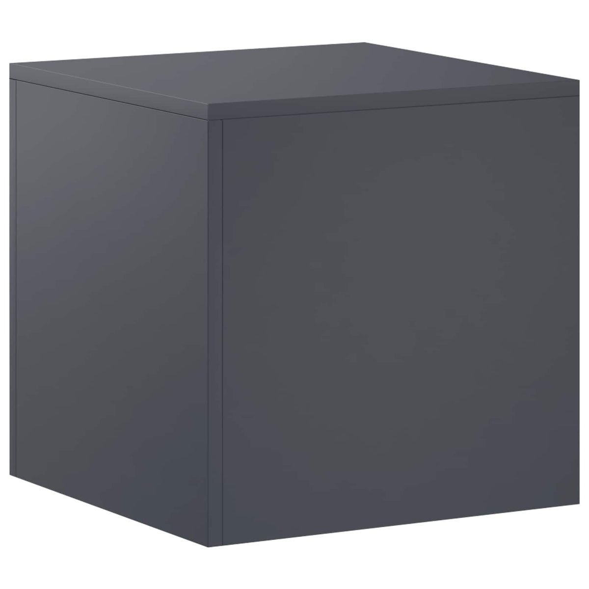 Supporto per piante Antracite 40 x 40 x 40 cm Acciaio Inox | homemem39