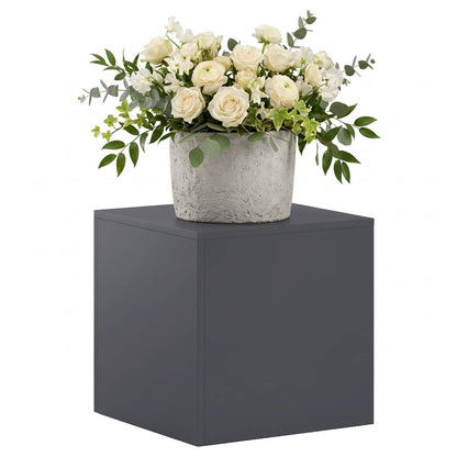 Supporto per piante Antracite 40 x 40 x 40 cm Acciaio Inox | homemem39
