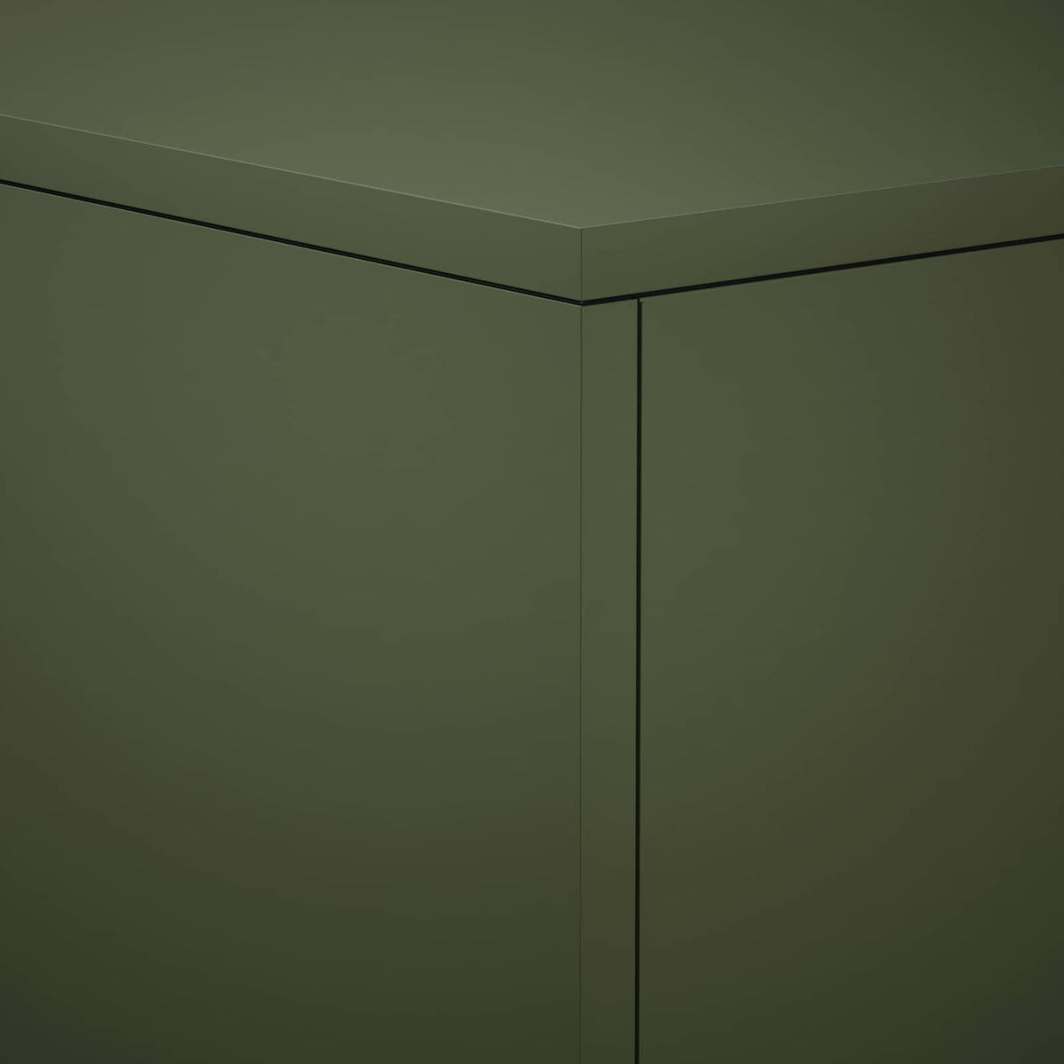 Supporto per piante Verde Oliva 40 x 40 x 40 cm Acciaio Corten | homemem39