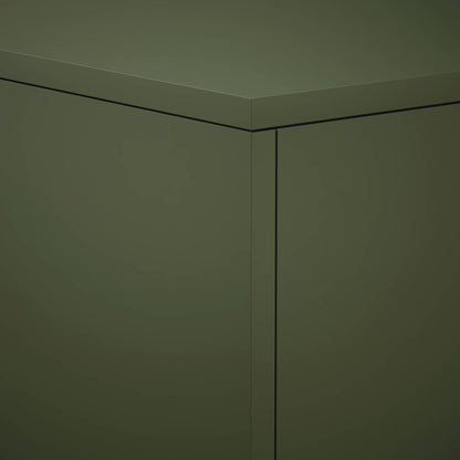 Supporto per piante 2 pcs Verde Oliva 40 x 40 x 40 cm Acciaio | homemem39