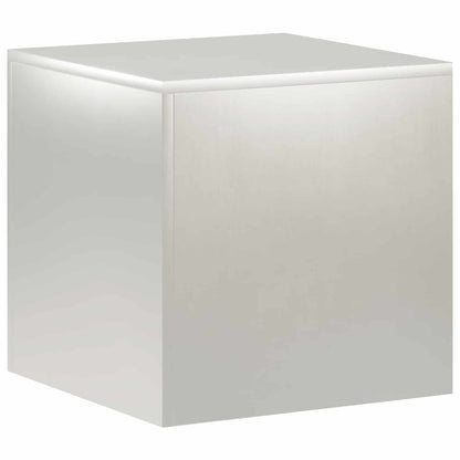 Supporto per piante Argento 40 x 40 x 40 cm Acciaio