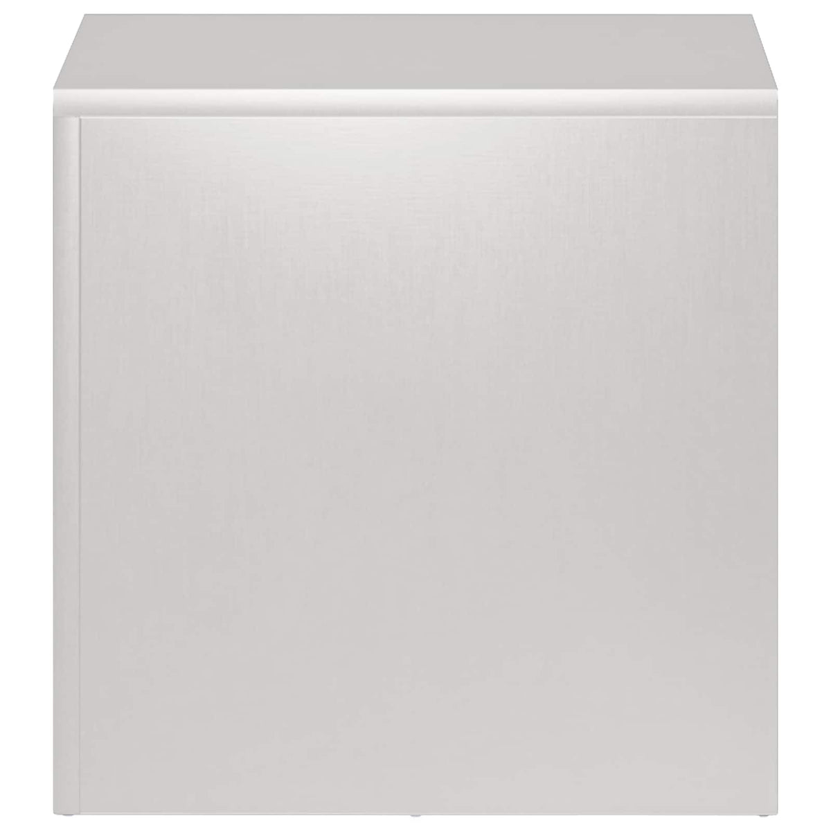 Supporto per piante 2 pcs Argento 40 x 40 x 40 cm Acciaio