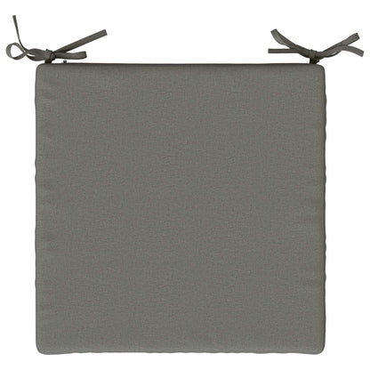 Cuscini per Seduta SOEST 4 pz 100% Poliestere Grigio