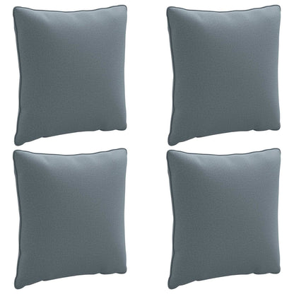 Cuscino per schienale PUTTEN 4 pz 100% Poliestere Blu
