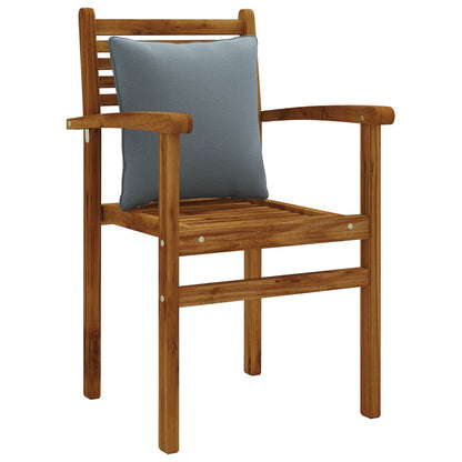 Cuscino per schienale PUTTEN 4 pz 100% Poliestere Blu