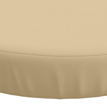 Cuscini per Seduta SOEST 4 pz 100% Poliestere Beige Ø 40 x 7 cm