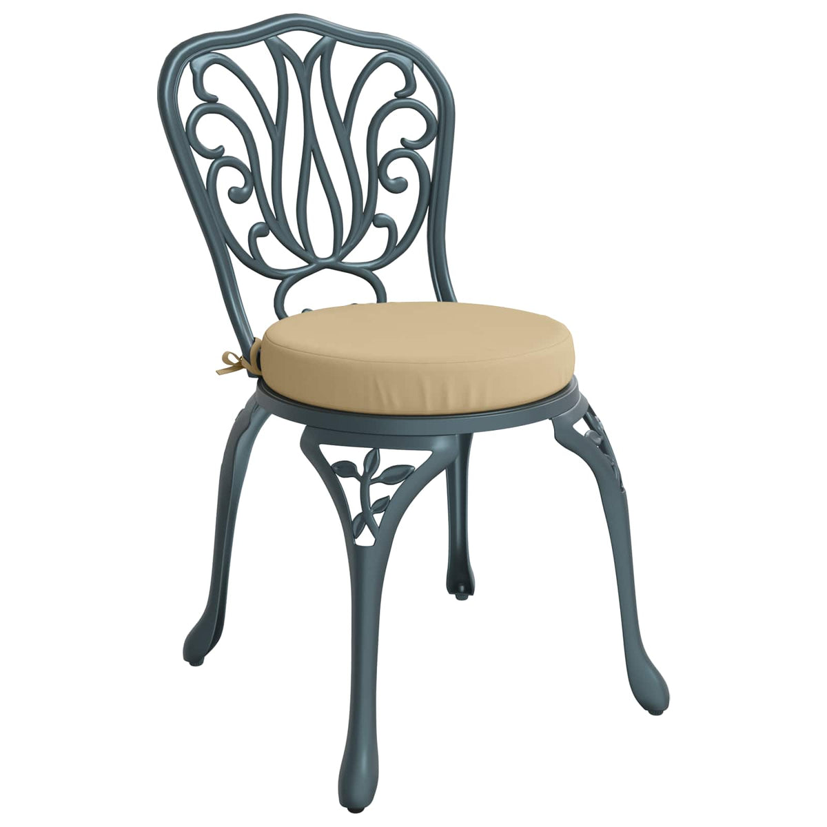 Cuscini per Seduta SOEST 4 pz 100% Poliestere Beige Ø 40 x 7 cm
