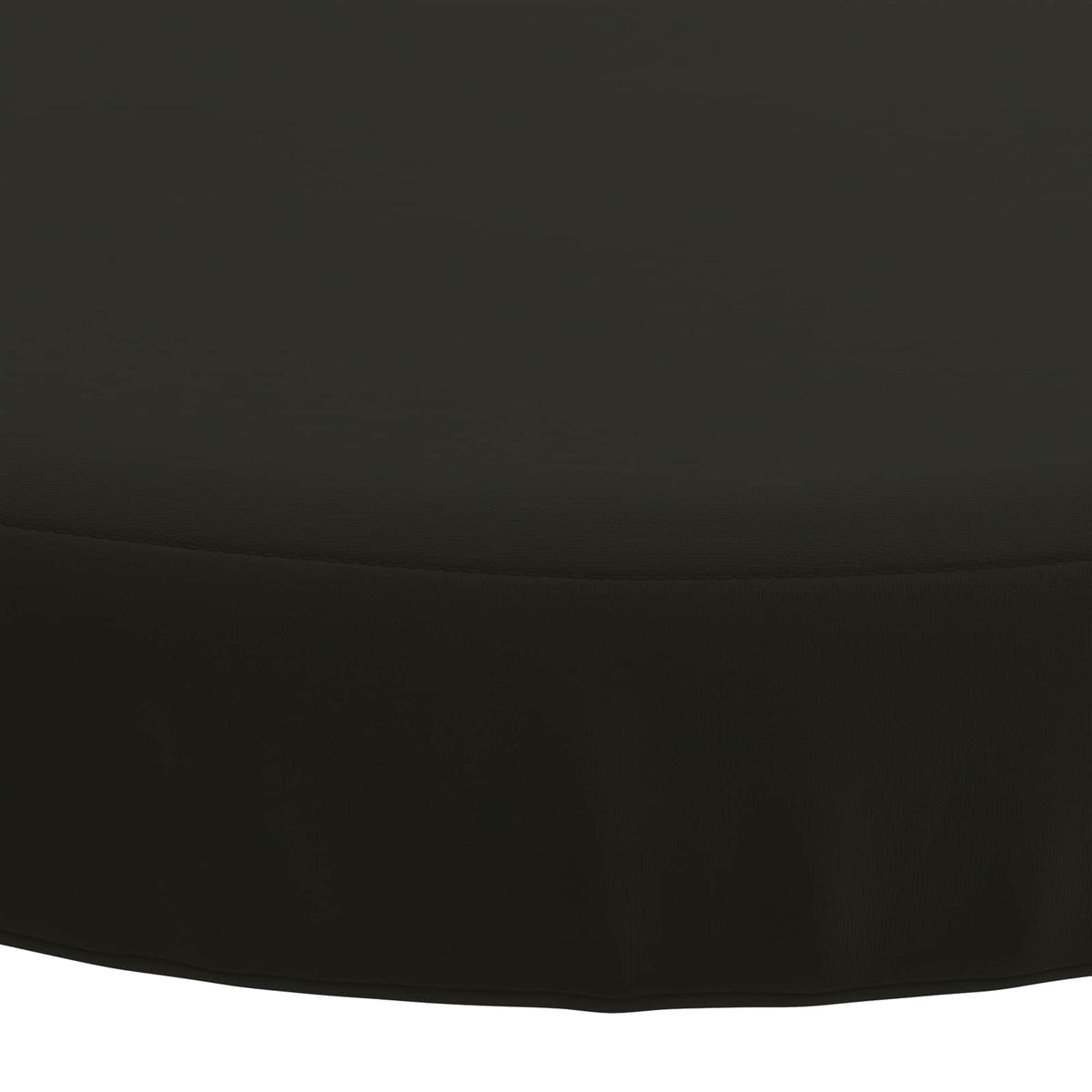 Cuscini per Seduta SOEST 4 pz 100% Poliestere Nero Ø 40 x 7 cm