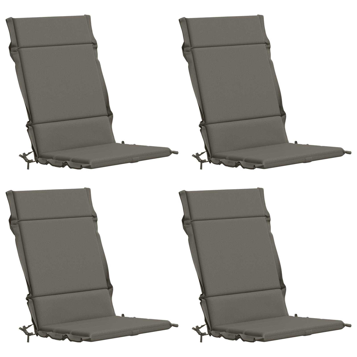 Cuscini per Sedia Alta in 4 Pezzi GEMERT 4 pcs 100% Poliestere