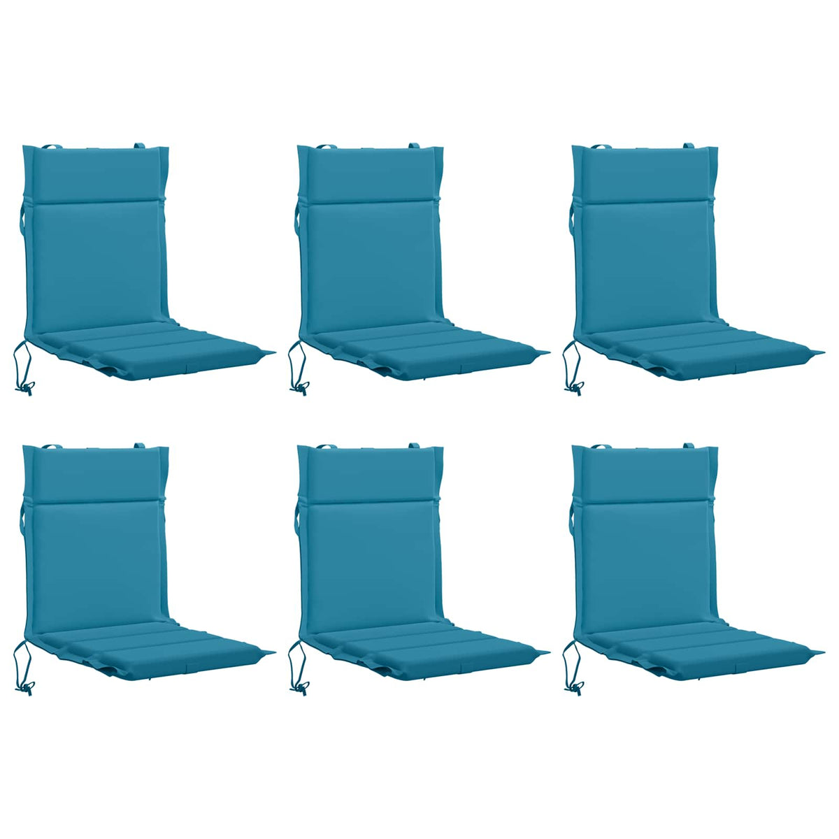 Cuscini per Sedia Alta in 6 Pezzi GEMERT 6 pcs 100% Poliestere | homemem39