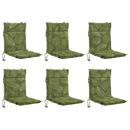 Cuscini per Sedia Alta in 6 Pezzi GEMERT 6 pcs 100% Poliestere | homemem39